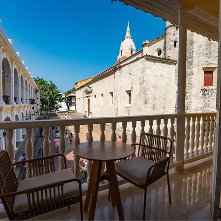 Hotel Casa Pombo Cartagena Exterior foto